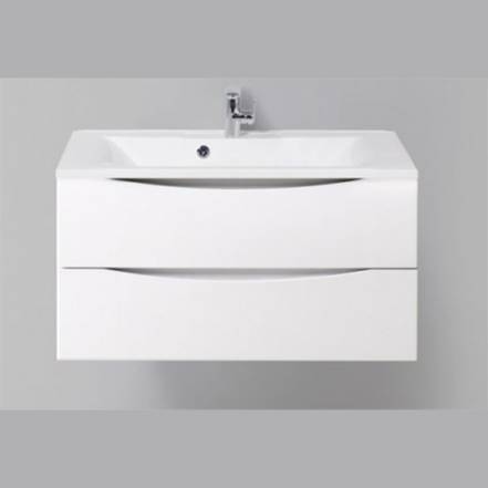 Тумба Belbagno Acqua 900 2C So Bl Bianco Lucido фото