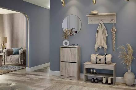 Прихожая Лофт Комплектация 8 Крафт Крафт фото