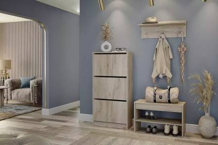 Прихожая Лофт Комплектация 6 Крафт Крафт фото