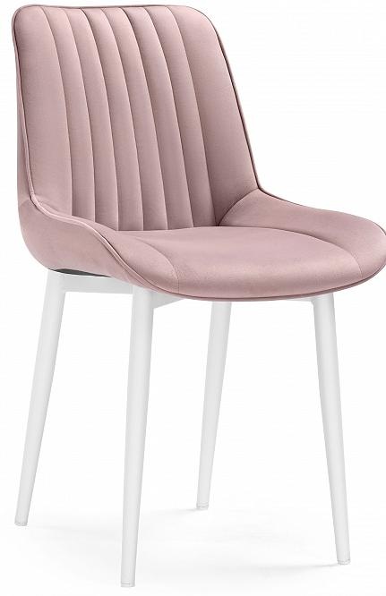 Стул Седа розовый / белый photo Стул Седа розовый / белый фото