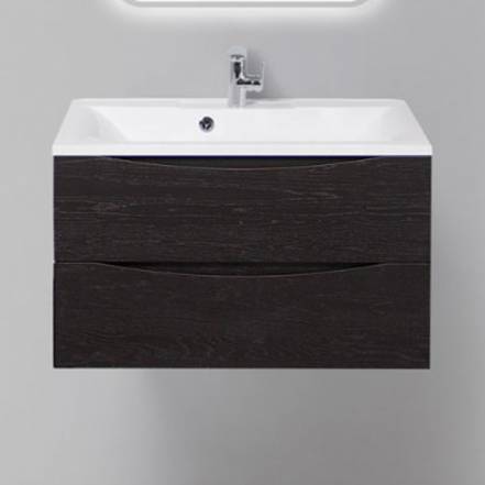 Тумба Belbagno Marino 800 2C So Rca P Rovere Cioccolato Amaro фото