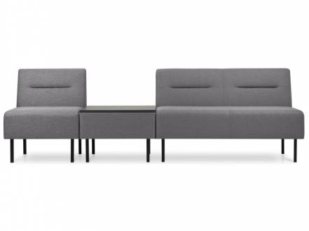 Модульный диван Сэндж 2 Textile Grey фото