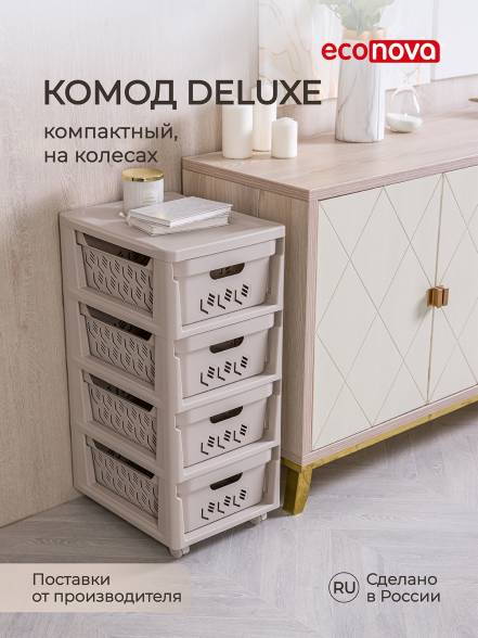 Комод Econova Deluxe 4 фото