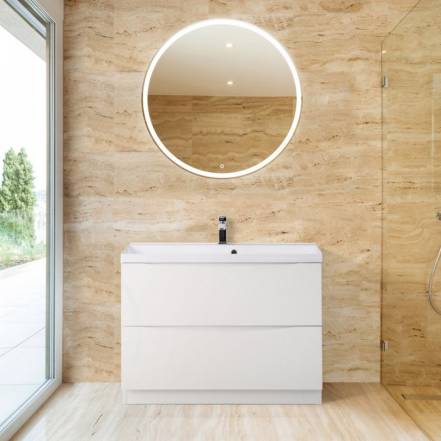 Мебель Belbagno Marino 700 2C Pia Bl P Bianco Lucido фото