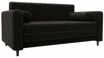 Диван прямой Лига-070 Велюр BRUT 17 коричневый фото