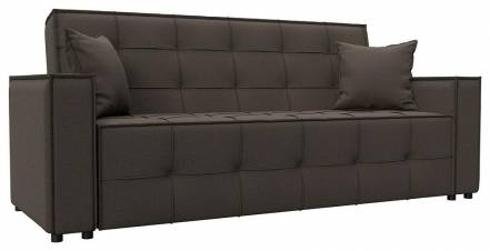 Диван-книжка Лига-067 Рогожка Амур 05 коричневый фото