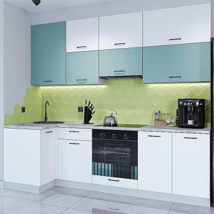 Кухня Флэт 04 In 2S In 2S 2340 1000 2500 600 фото