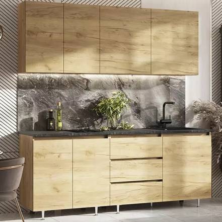 Кухня Челси 2 0 Компановка 2 Крафт Крафт Кастилло photo Кухня Челси 2 0 Компановка 2 Крафт Крафт Кастилло фото