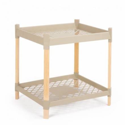 Этажерка для хранения Fixwood Fix-2000-2 бежевая 44х37х44 см фото