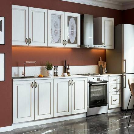 Кухня Констанция 2 0 900 490 Компоновка 1 Антарес фото