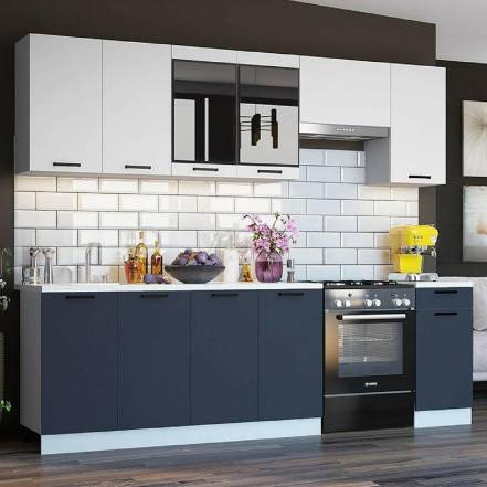 Кухня Техно 2 6 Компоновка 3 Антарес фото