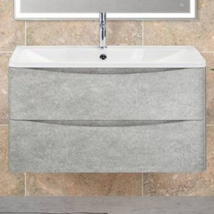 Тумба Belbagno Acqua 1000 2C So Cvg Cemento Verona Grigio фото