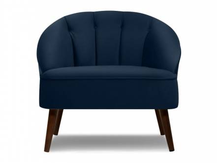 Кресло Мона Velvet Blue фото