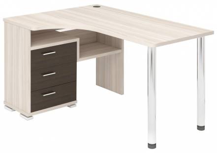 Стол Мэрдэс Ср 132С 140 Карамель Левосторонний фото