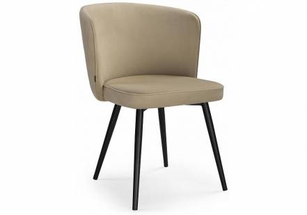 Стул  Фрибур velutto 05 / черный фото