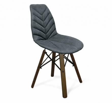 Стул SHT-ST29-C4/S70 графит/тёмный орех фото