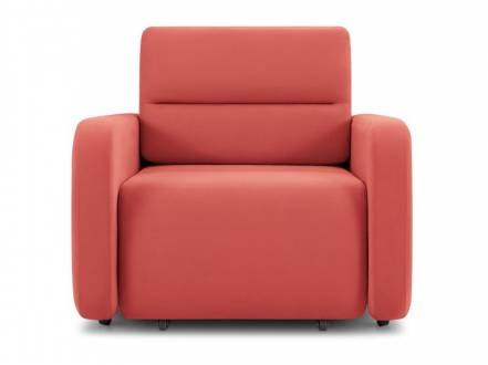 Кресло-кровать Лесли Velvet Red фото