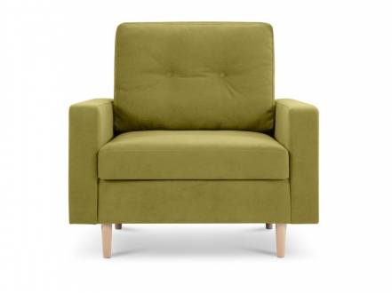 Кресло-кровать Динс Мини Velvet Lime фото