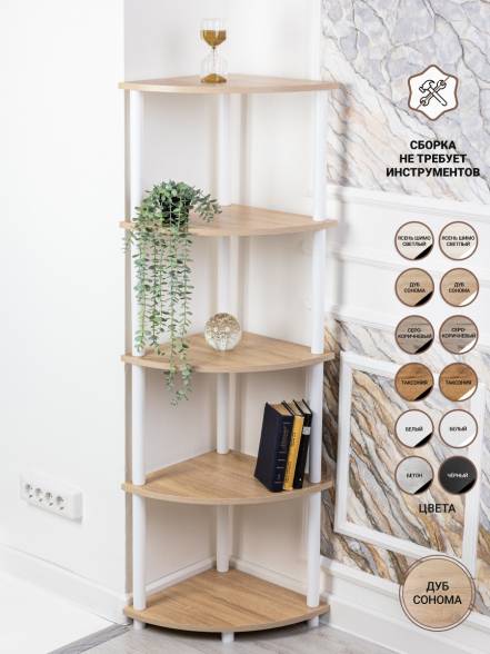 Этажерка Gastrorag 1450 5W 5 Полок 40Х40Х148 5 фото