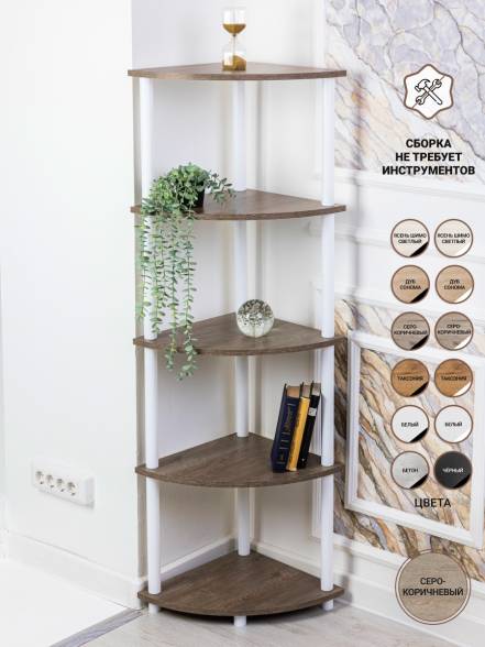 Этажерка Gastrorag 1450 5W 5 Полок 40Х40Х148 5 фото