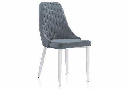 Стул Kora gray/white фото