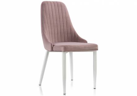 Стул Kora light purple/white фото