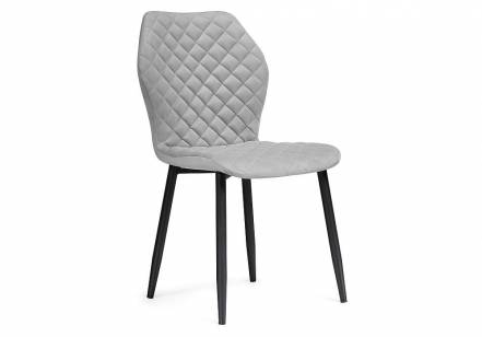 Стул Софи светло-серый/черный фото