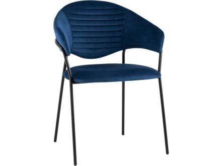 Стул Айлекс Velvet Blue photo Стул Айлекс Velvet Blue фото
