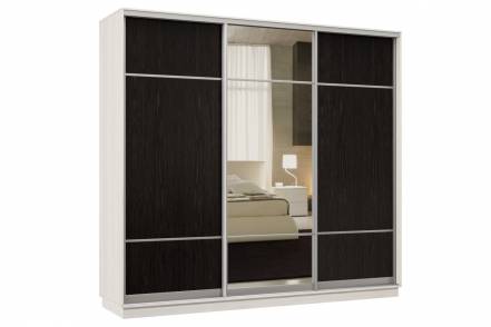 Шкаф Купе Классика Лайт 59 08 11 08 3 Цельный Профиль фото