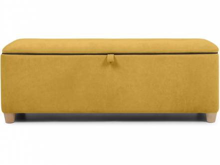 Банкетка Эдин Velvet Mustard фото