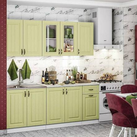 Кухня Настя 2 0 900 490 Фисташка Антарес фото