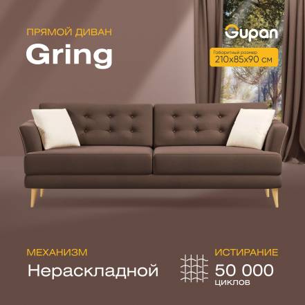 Диван Gupan Гринг Amigo Coffee фото
