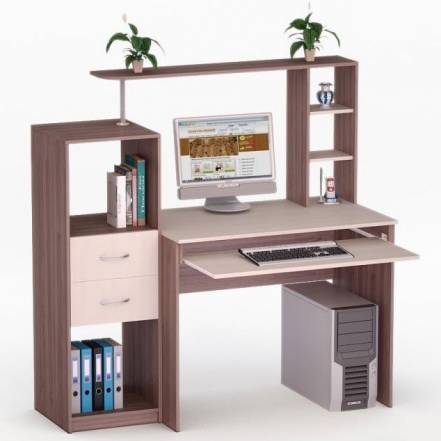 Стол Роберт 18 Шxгxв 1200 550 1310 Мегамебель фото