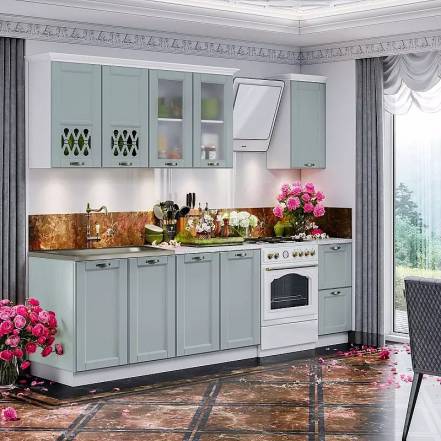 Кухня Милано 2 0 490 Компоновка 2 Шарли Бриз Антарес фото