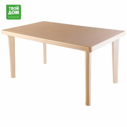 Стол Элластик пласт Элластик прямоугольный бежевый 150х90х74 см photo Стол Элластик пласт Элластик прямоугольный бежевый 150х90х74 см фото