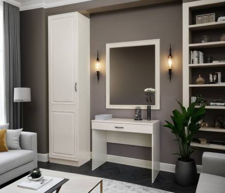 Комплект Гранд (пенал и туалетный стол), Классика Светлый фото