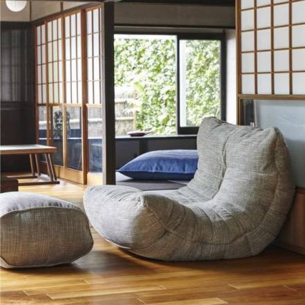 Кресло Оттоманкой Ambient Lounge Acoustic Lounge Eco Weave фото