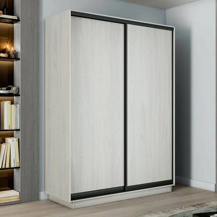 Шкаф-купе 1400x450x2200 Экспресс 2 Ясень Анкор светлый ЛДСП фото