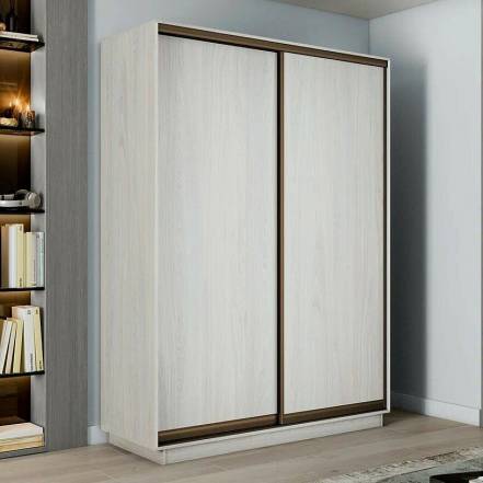 Шкаф-купе 1400x450x2400 Экспресс 2 Ясень Анкор светлый ЛДСП фото