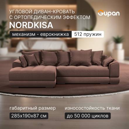 Диван Кровать Gupan Nordkisa Пружины Еврокнижка Amigo фото