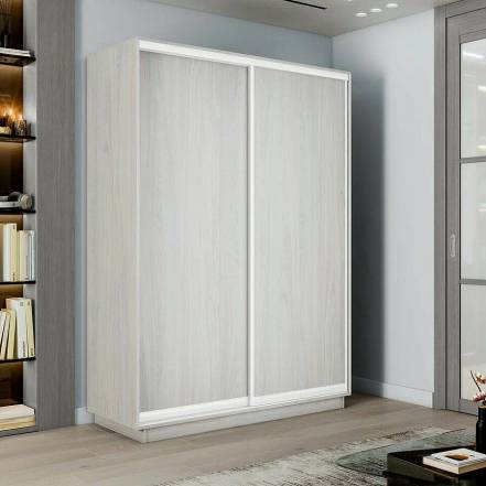 Шкаф-купе 1200x450x2200 Экспресс 2 Ясень Анкор светлый ЛДСП фото