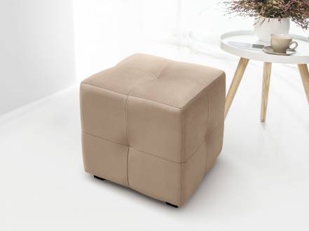 Пуф Березка Квадрат Velutto 05 photo Пуф Березка Квадрат Velutto 05 фото