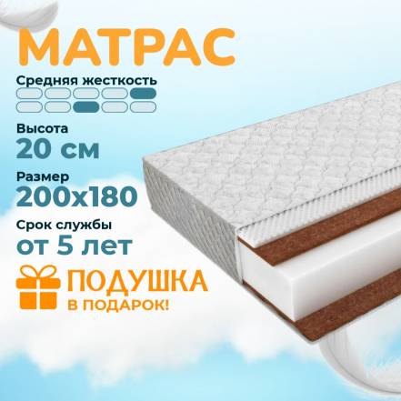 Матрас Mayson Comfort Roll Hard 180 200 фото