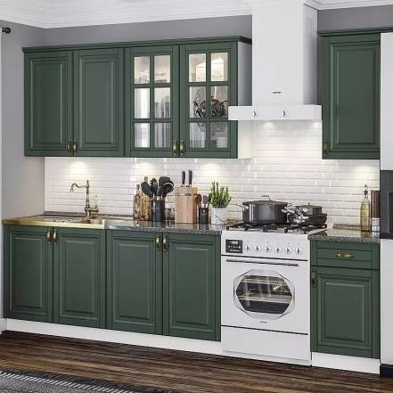 Кухня Престиж 2 0 900 490 Компоновка 3 Антарес photo Кухня Престиж 2 0 900 490 Компоновка 3 Антарес фото