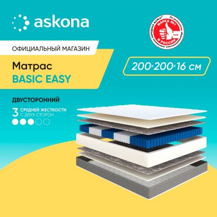 Матрас Аскона Basic Easy фото