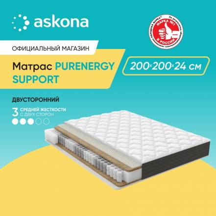Матрас Askona Purenergy Support фото