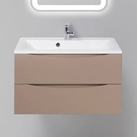 Тумба Belbagno Marino 800 2C So Cl P Capucino Lucido фото