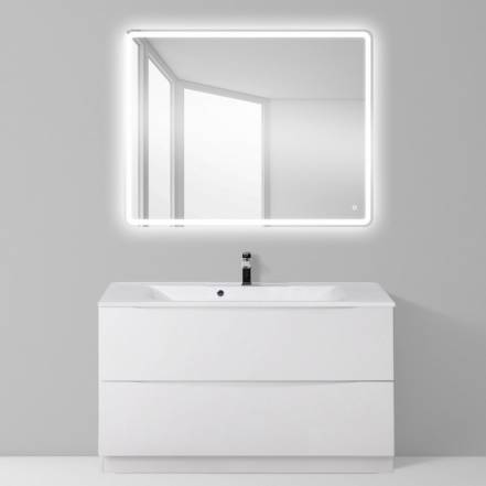 Мебель Belbagno Marino 1000 2C Pia Bl P Bianco Lucido фото