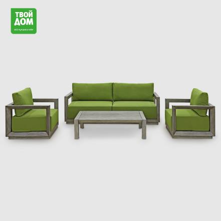 Комплект мебели Golden Eagle зелёный 4 предмета фото