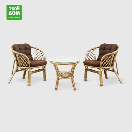 Комплект мебели Rattan grand toscana dk hon 3 предмета фото